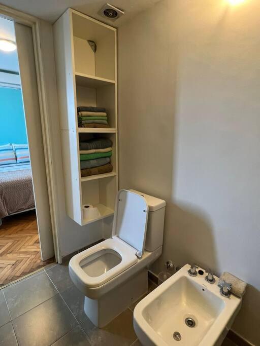Ferienwohnung Luminoso Depto Piso 19 Vista Al Rio En Palermo Buenos Aires Exterior foto